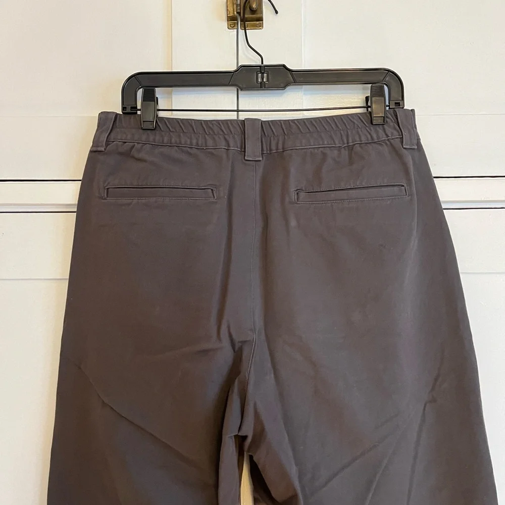 Muji Women's Blue/Gray Chinos - Picture 4 of 5